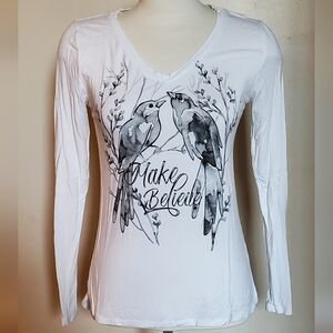 Ladies Medium Bird Long Sleeve